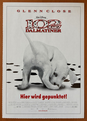 102 dalmatiner filmkarte - -,