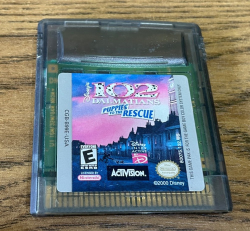 102 dalmatiner game boy - dalmatiner,